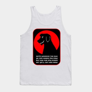 Weedgie The Dug's Introductory Poem Tank Top